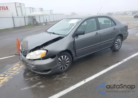 2008 Toyota Corolla Le из США, поврежденный, VIN 2T1BR30E58C939111